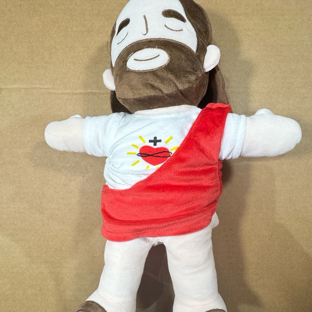Brand New Talking Jesus Plush Doll 12” Religious Christian Toy & No Sound